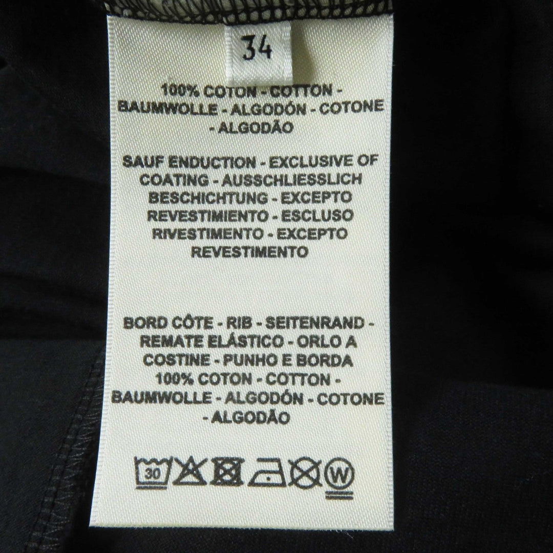 HERMES one piece 2H4511DU Main: 100% cotton black Le Tresor de Medor Women 34 Used Authentic