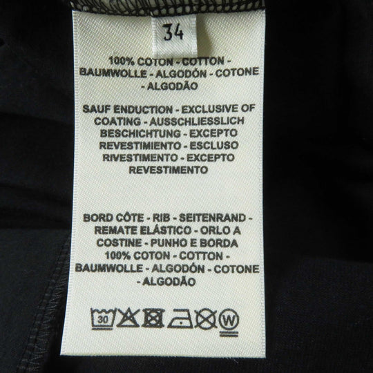 HERMES one piece 2H4511DU Main: 100% cotton black Le Tresor de Medor Women 34 Used Authentic