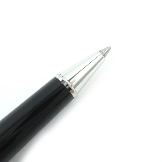 MONTBLANC Ballpoint pen Resin, Platinum black Meisterstck mens(Unisex) Used Authentic