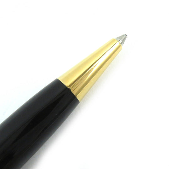 MONTBLANC Ballpoint pen Resin, Gold Plated black Meisterstck Classic mens(Unisex) Used Authentic