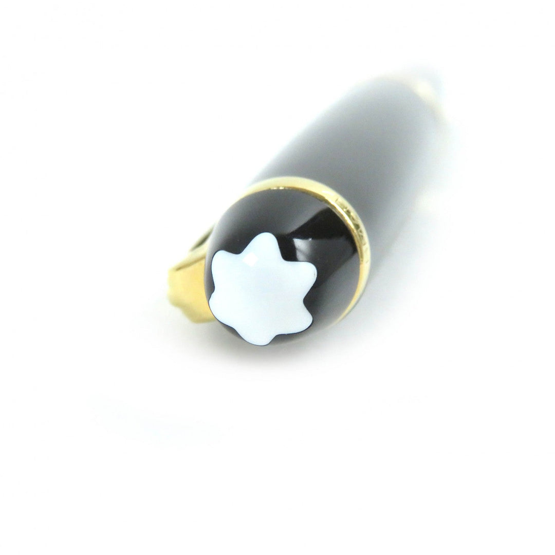 MONTBLANC Ballpoint pen Resin, Gold Plated black Meisterstck Classic mens(Unisex) Used Authentic