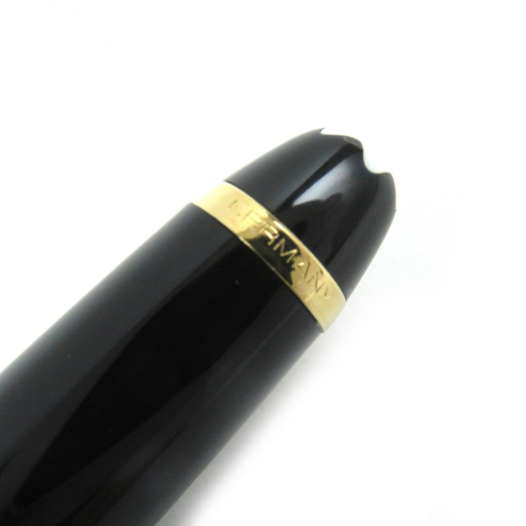 MONTBLANC Ballpoint pen Resin, Gold Plated black Meisterstck Classic mens(Unisex) Used Authentic