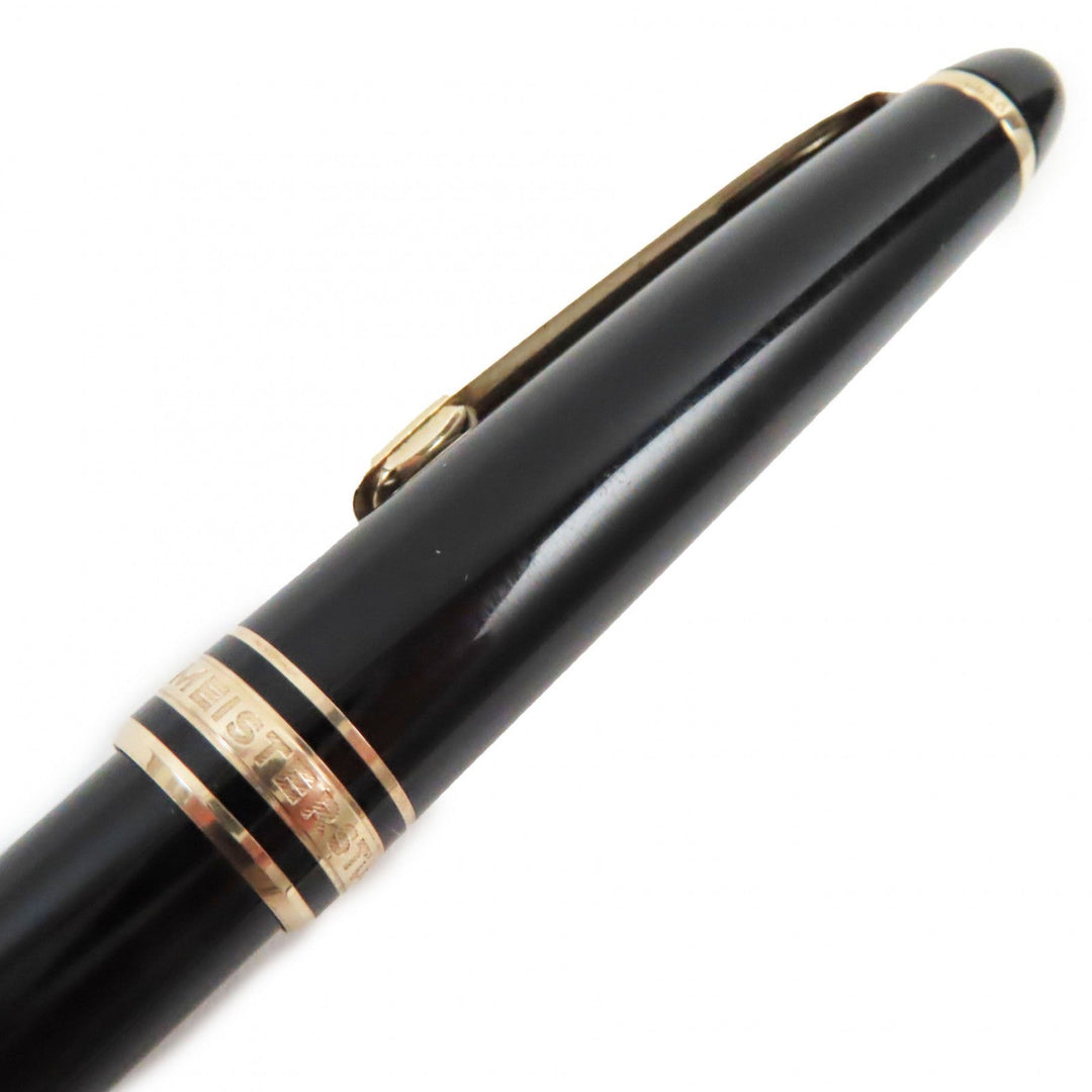 MONTBLANC fountain pen Pen point: K14 Black gold Meisterstck Classic mens Used Authentic