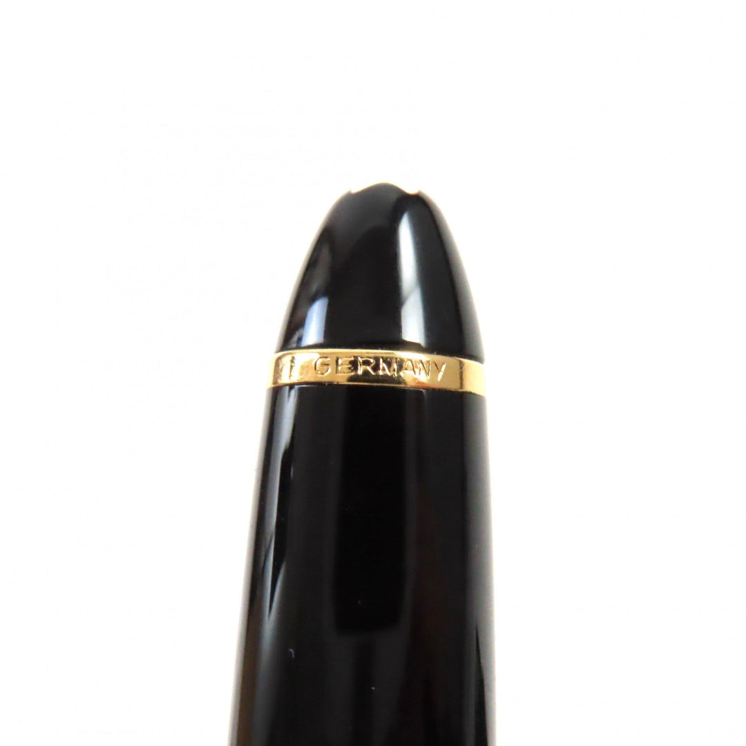 MONTBLANC fountain pen Pen point: K14 Black gold Meisterstuck No.146 mens Used Authentic