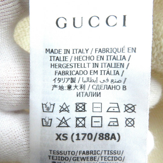 GUCCI Hoodie 634674 Main: 100% cotton off white think thank print mens XS Used Authentic