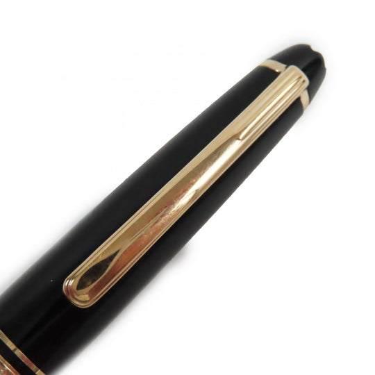 MONTBLANC fountain pen Pen point: K14 Black gold Meisterstck Classic mens Used Authentic