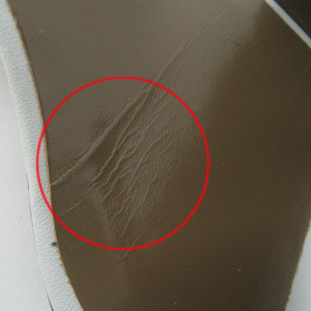 HERMES Sandals Main: Leather multicolor Money Women 36 1/2 Used Authentic