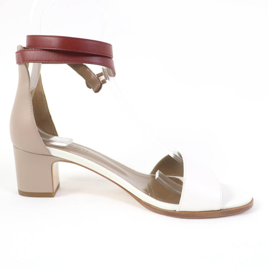 HERMES Sandals Main: Leather multicolor Money Women 36 1/2 Used Authentic