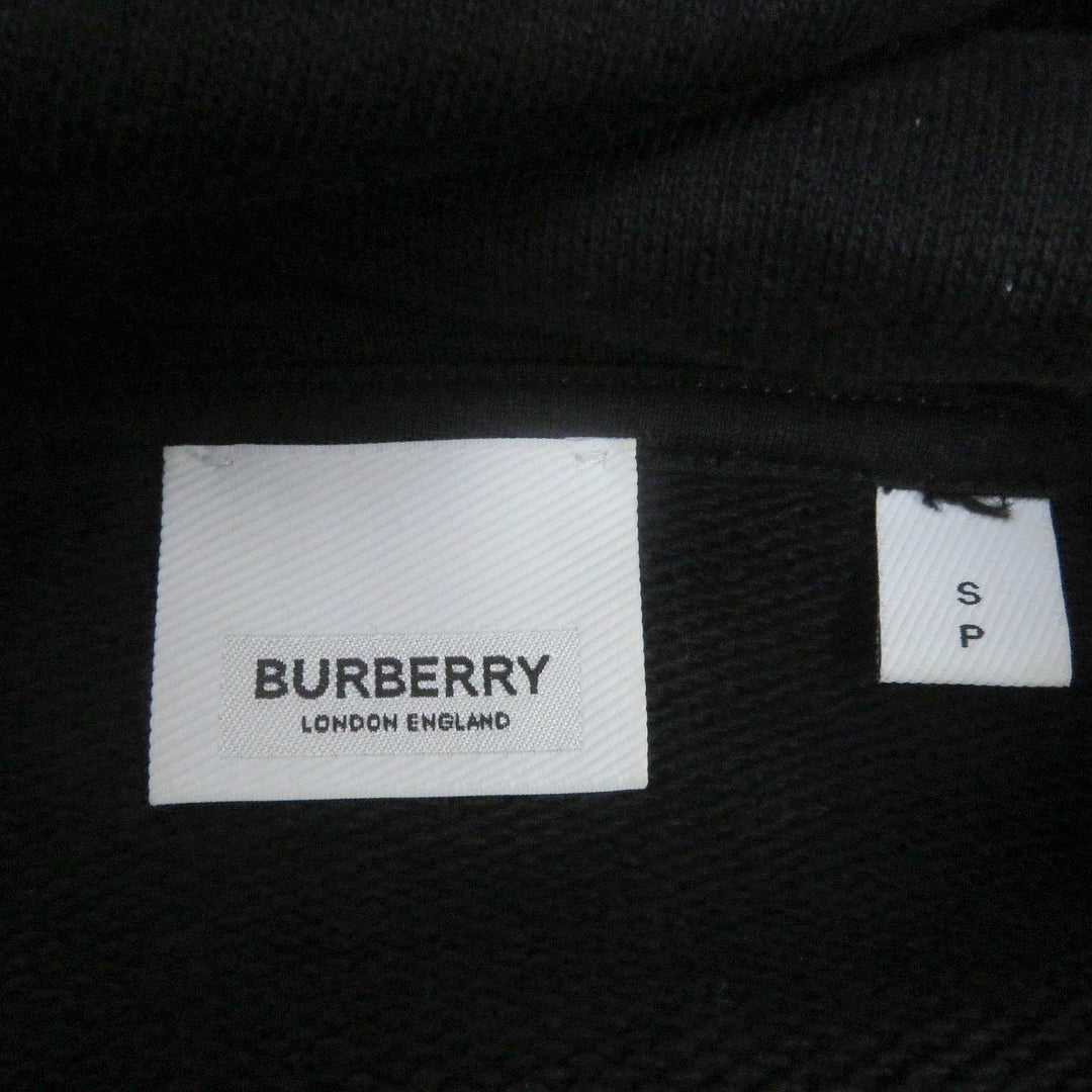 BURBERRY Hoodie 8029567 Main: 100% cotton black mens S Used Authentic
