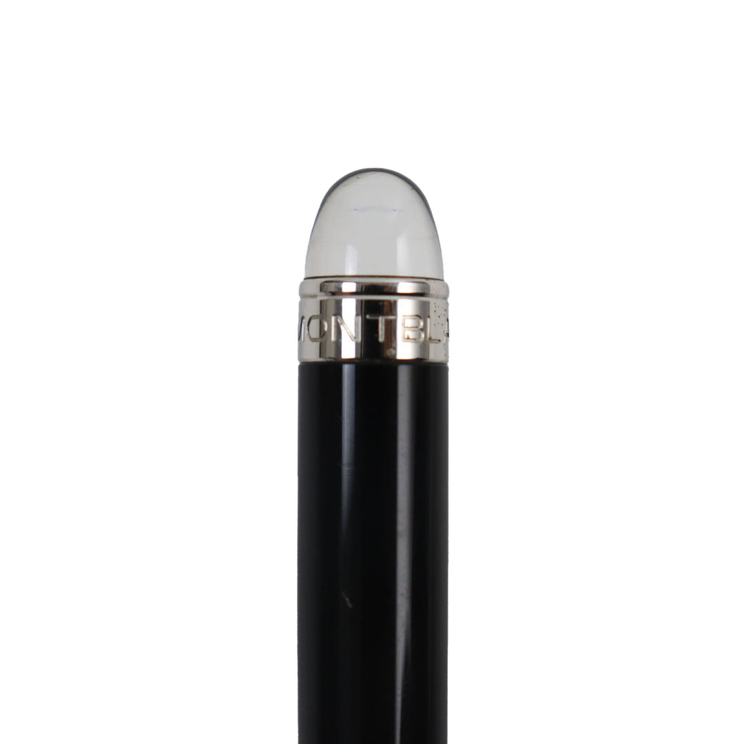 MONTBLANC Ballpoint pen Resin, Platinum black Starwalker mens(Unisex) Used Authentic