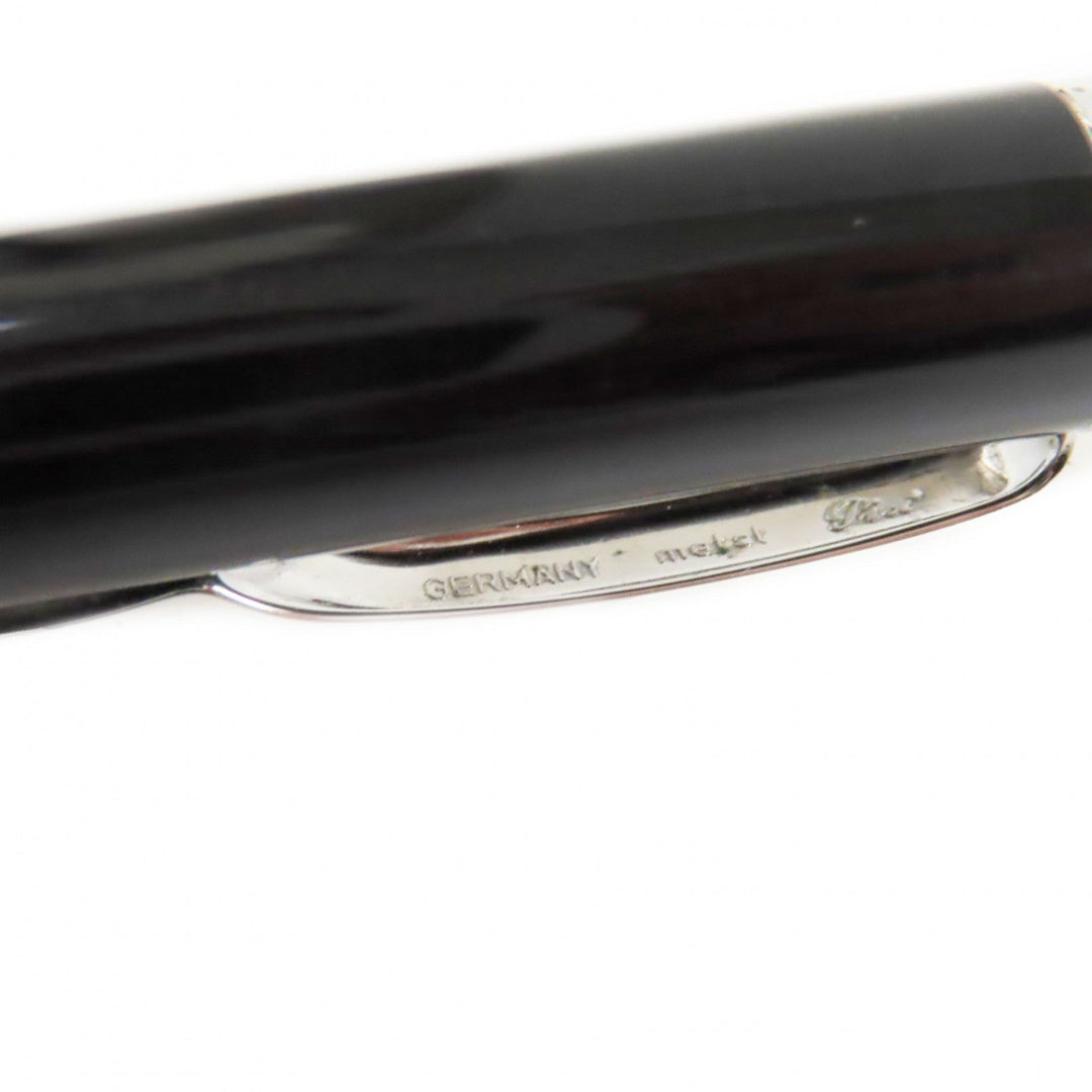MONTBLANC Ballpoint pen Resin, Platinum black Starwalker mens(Unisex) Used Authentic