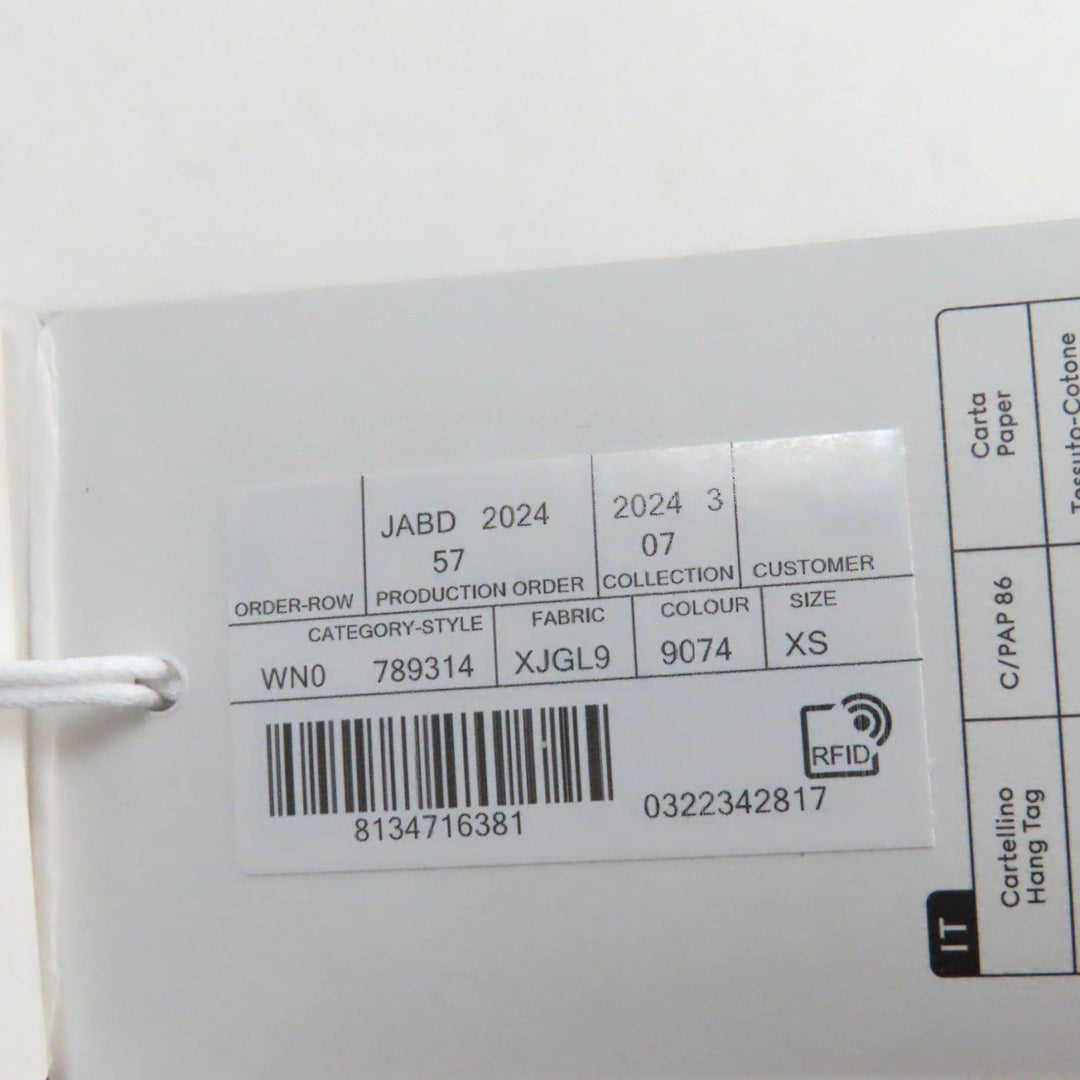 GUCCI Short sleeve T-shirt 789314 Main: 100% cotton Navy white Women XS Used Authentic