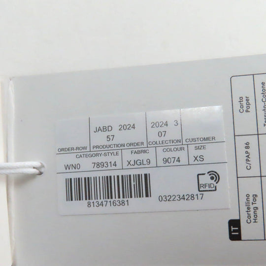 GUCCI Short sleeve T-shirt 789314 Main: 100% cotton Navy white Women XS Used Authentic