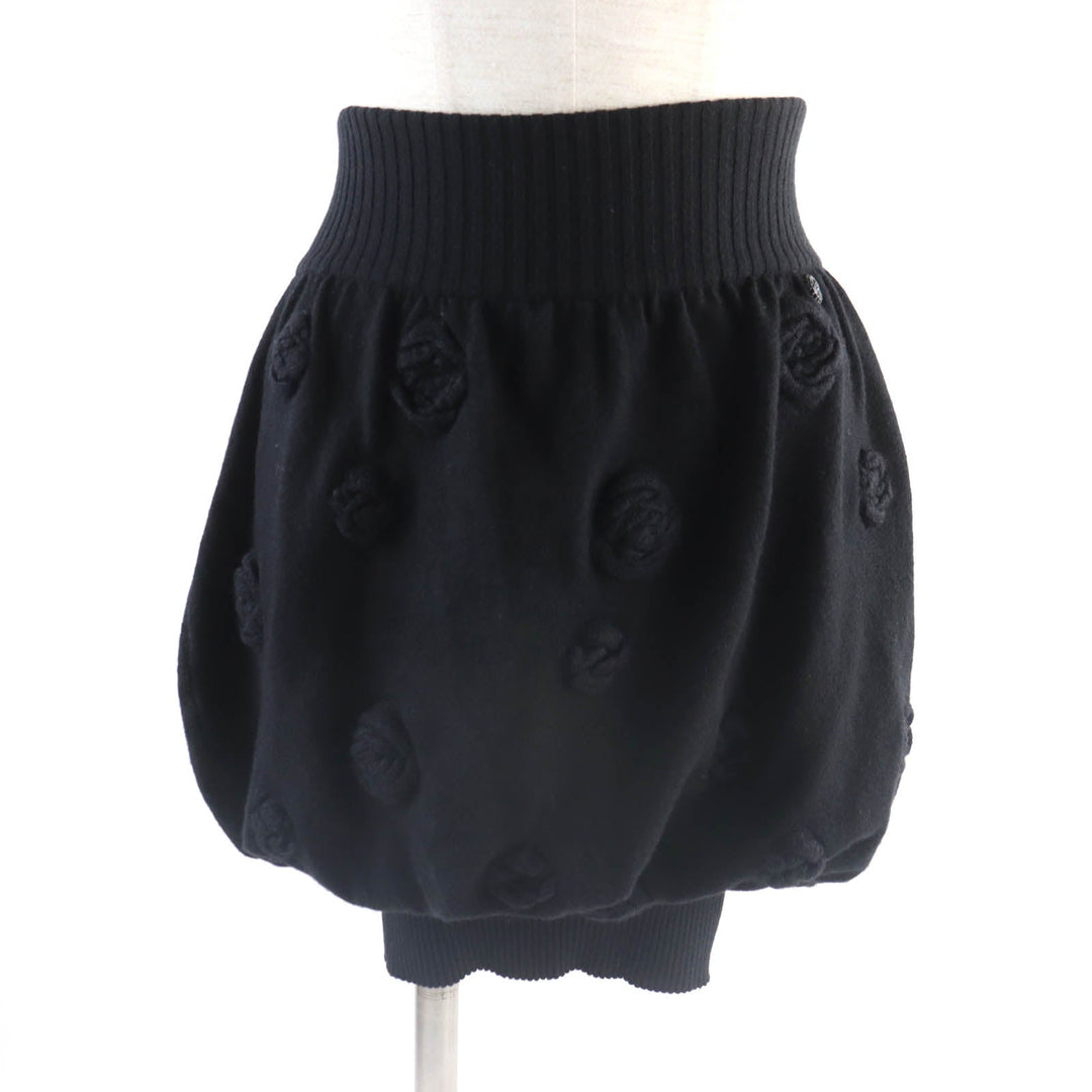 CHANEL skirt P33489 K00889 Outer: 75% cashmere, Outer: 18% nylon, Outer: 4% wool, Outer: 3% mohair, Lining: 100% nylon black Women 34 Used Authentic