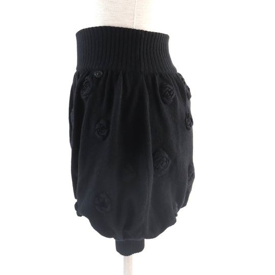 CHANEL skirt P33489 K00889 Outer: 75% cashmere, Outer: 18% nylon, Outer: 4% wool, Outer: 3% mohair, Lining: 100% nylon black Women 34 Used Authentic