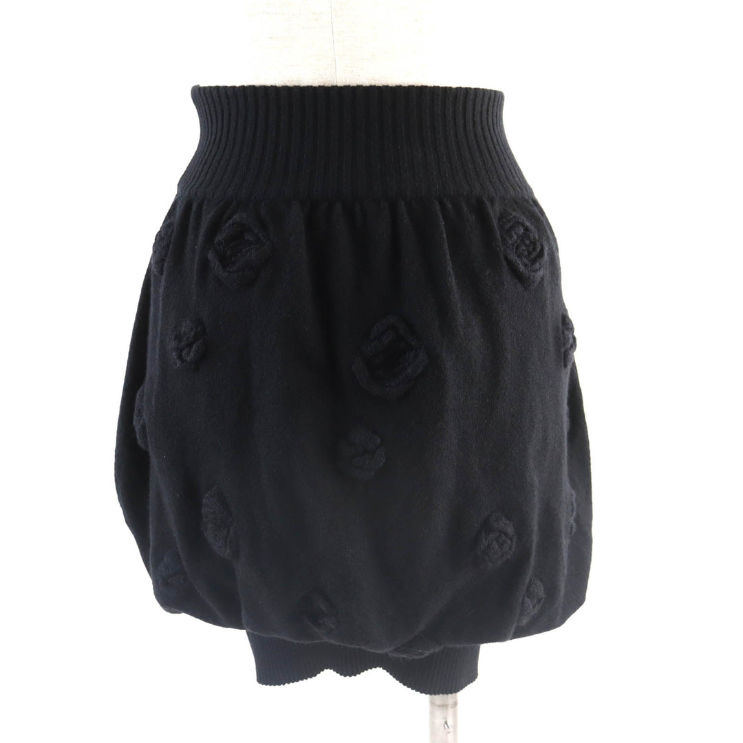 CHANEL skirt P33489 K00889 Outer: 75% cashmere, Outer: 18% nylon, Outer: 4% wool, Outer: 3% mohair, Lining: 100% nylon black Women 34 Used Authentic
