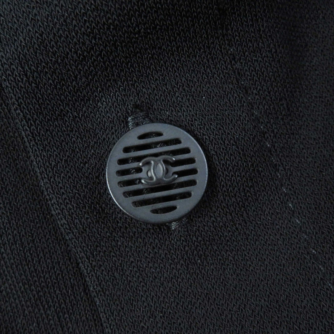 CHANEL setup 02P P19048 P19038 Outer fabric: 100% rayon black Women Used Authentic