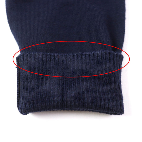 Sacai cardigan 19-04567 Main: 100% wool, Part: 100% polyester Navy multi Women 1 Used Authentic