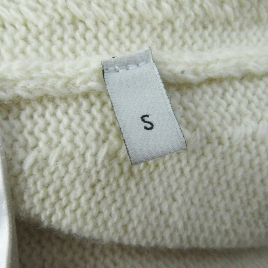 GUCCI one piece 642084 Outer: 100% wool, Part: 98% wool, Part: 1% polyurethane, Part: 1% nylon, Applique: 100% polyester Ivory Women S Used Authentic