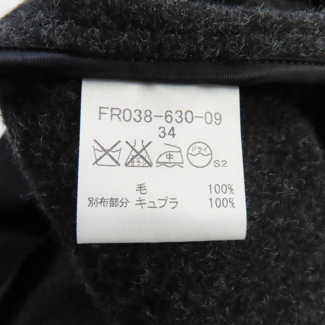 BURBERRY LONDON trench coat FR038-630 Outer: 100% cotton, Part: Leather, Lining: 100% cotton, Part: Cupra, Liner Main: 100% wool, Part: Cupra black Women 34 Used Authentic