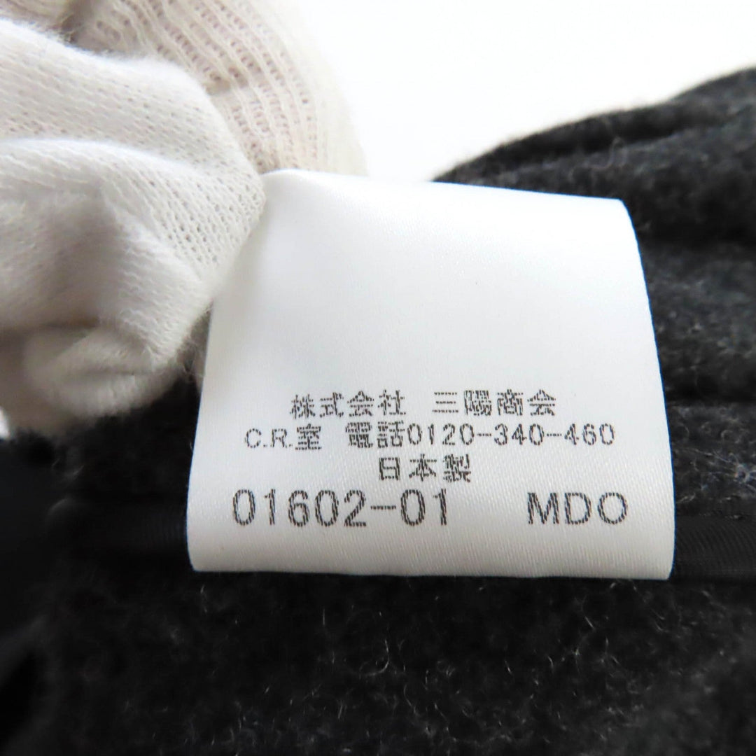 BURBERRY LONDON trench coat FR038-630 Outer: 100% cotton, Part: Leather, Lining: 100% cotton, Part: Cupra, Liner Main: 100% wool, Part: Cupra black Women 34 Used Authentic