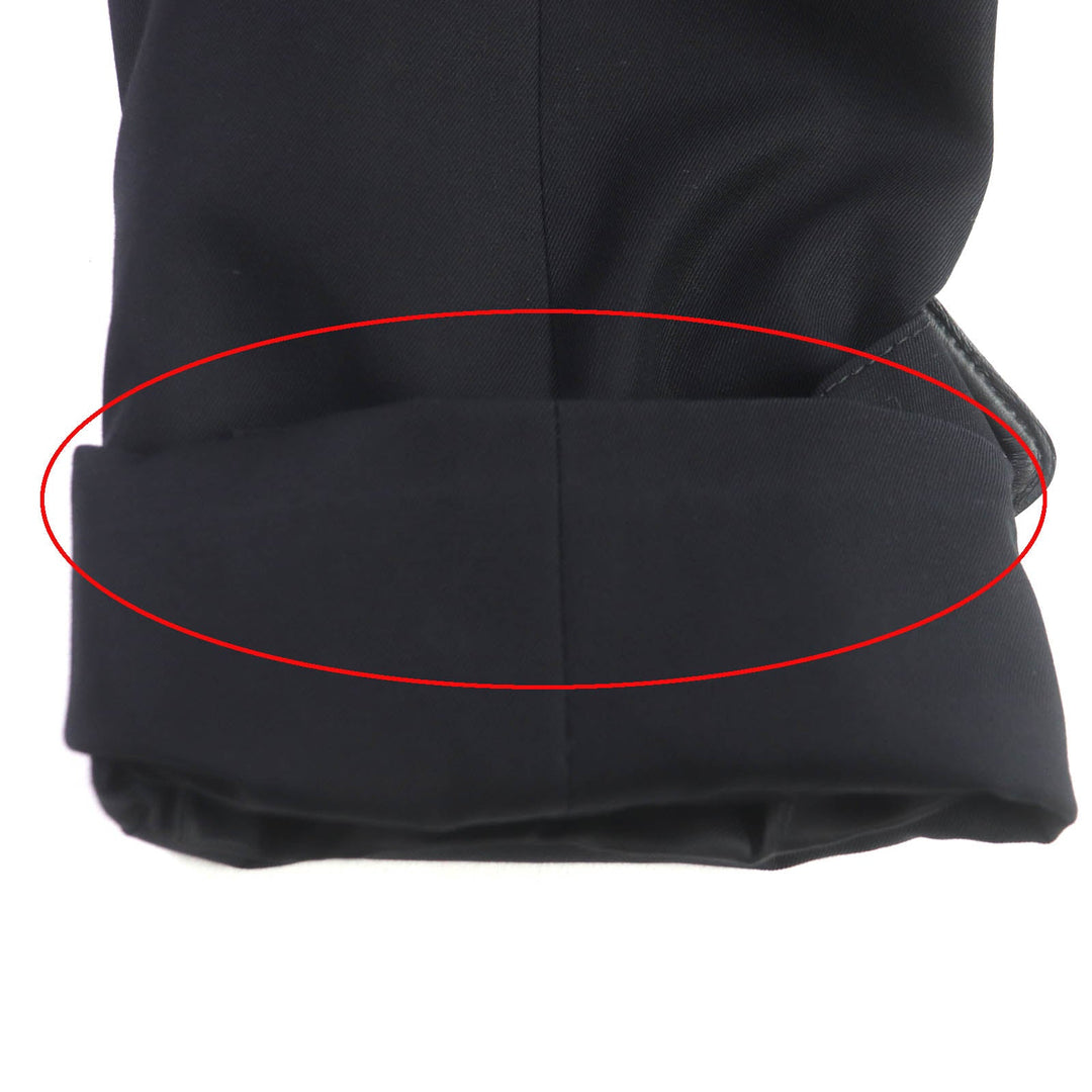 BURBERRY LONDON trench coat FR038-630 Outer: 100% cotton, Part: Leather, Lining: 100% cotton, Part: Cupra, Liner Main: 100% wool, Part: Cupra black Women 34 Used Authentic