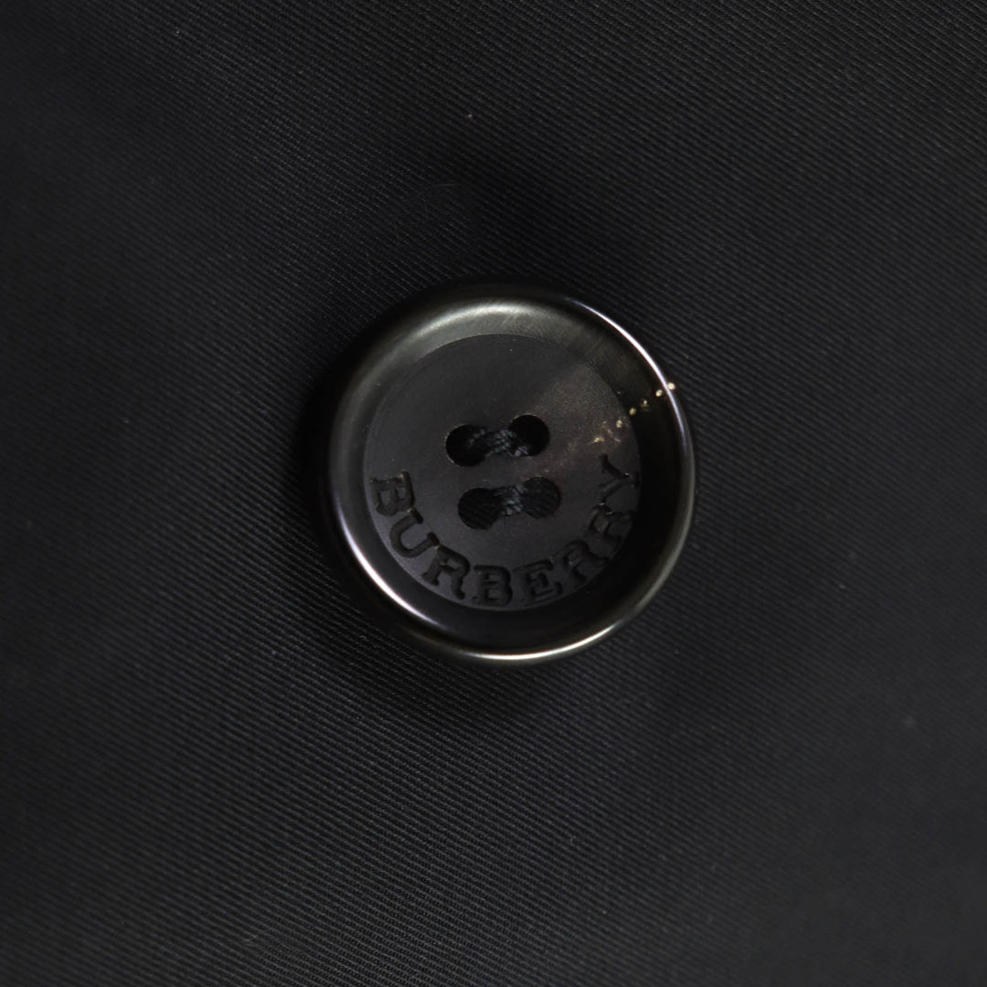 BURBERRY LONDON trench coat FR038-630 Outer: 100% cotton, Part: Leather, Lining: 100% cotton, Part: Cupra, Liner Main: 100% wool, Part: Cupra black Women 34 Used Authentic