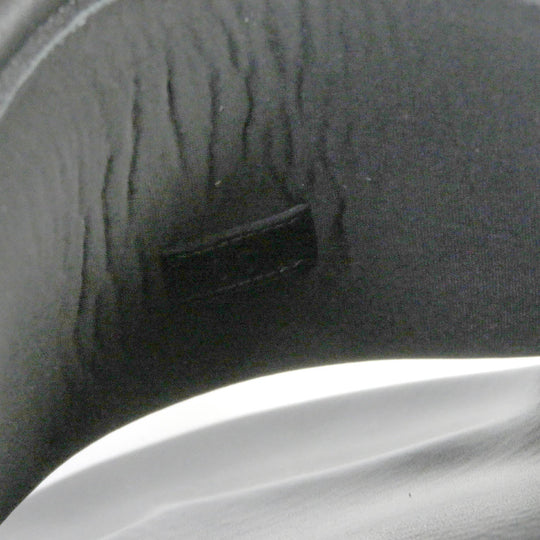 GUCCI Sandals 742009 Main: Leather black mens 10 Used Authentic