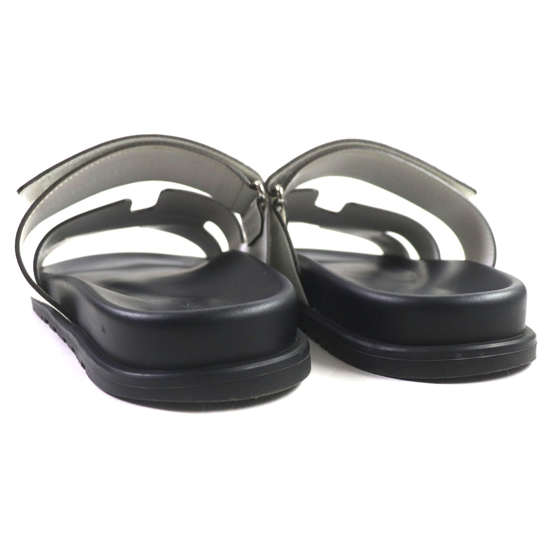 HERMES Sandals Main: Leather white Shipre mens 42 Used Authentic