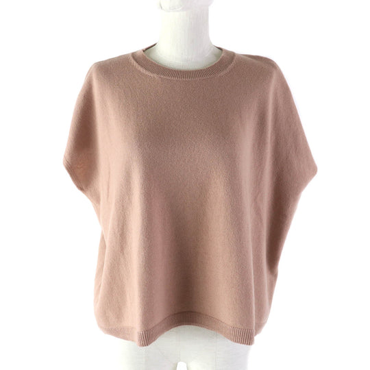 VALENTINO knit KB3KC1OM2EE Main: 100% cashmere pink beige Women S Used Authentic