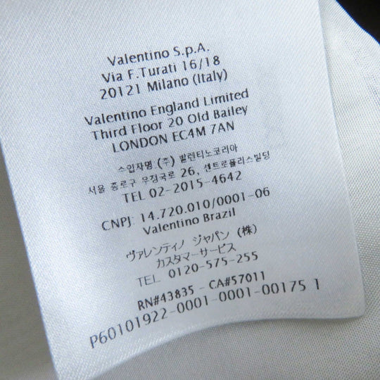 VALENTINO Pants XB0RB4T2775 Main: 100% silk, Part: 100% silk, Lining: 63% rayon, Lining: 37% silk Bordeaux Women 36 Used Authentic