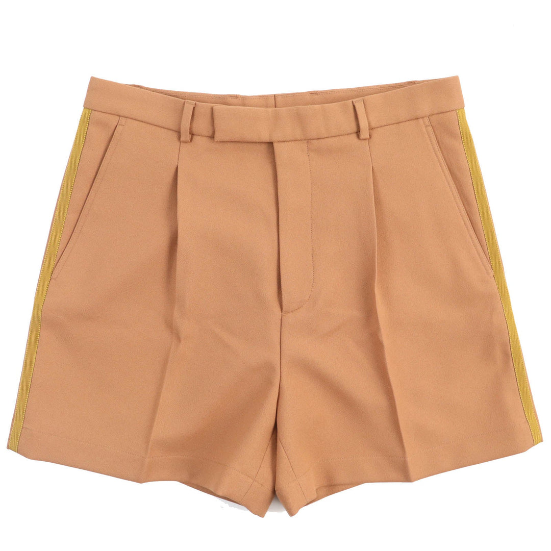 GUCCI Shorts 691437 Main: 100% polyester, Embroidery: 100% polyester, Applique: 50% cotton, 50% rayon beige Fluid Drill mens 46 Used Authentic