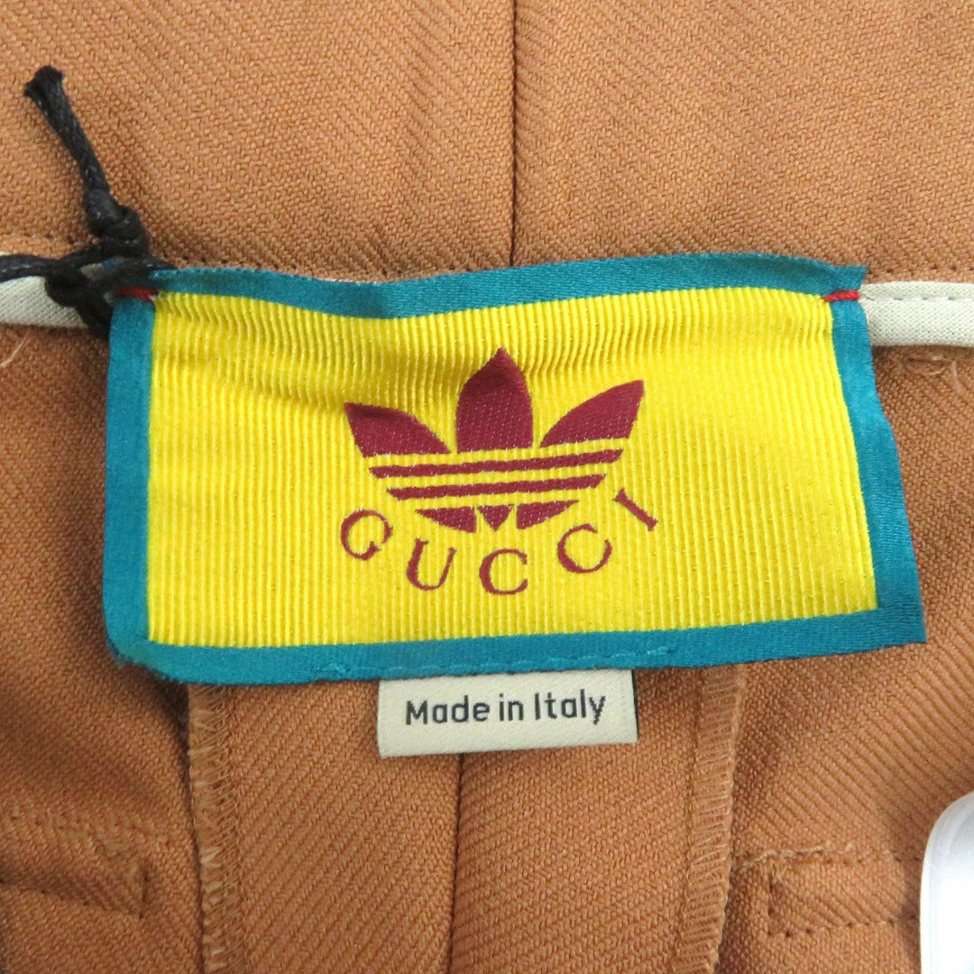 GUCCI Shorts 691437 Main: 100% polyester, Embroidery: 100% polyester, Applique: 50% cotton, 50% rayon beige Fluid Drill mens 46 Used Authentic