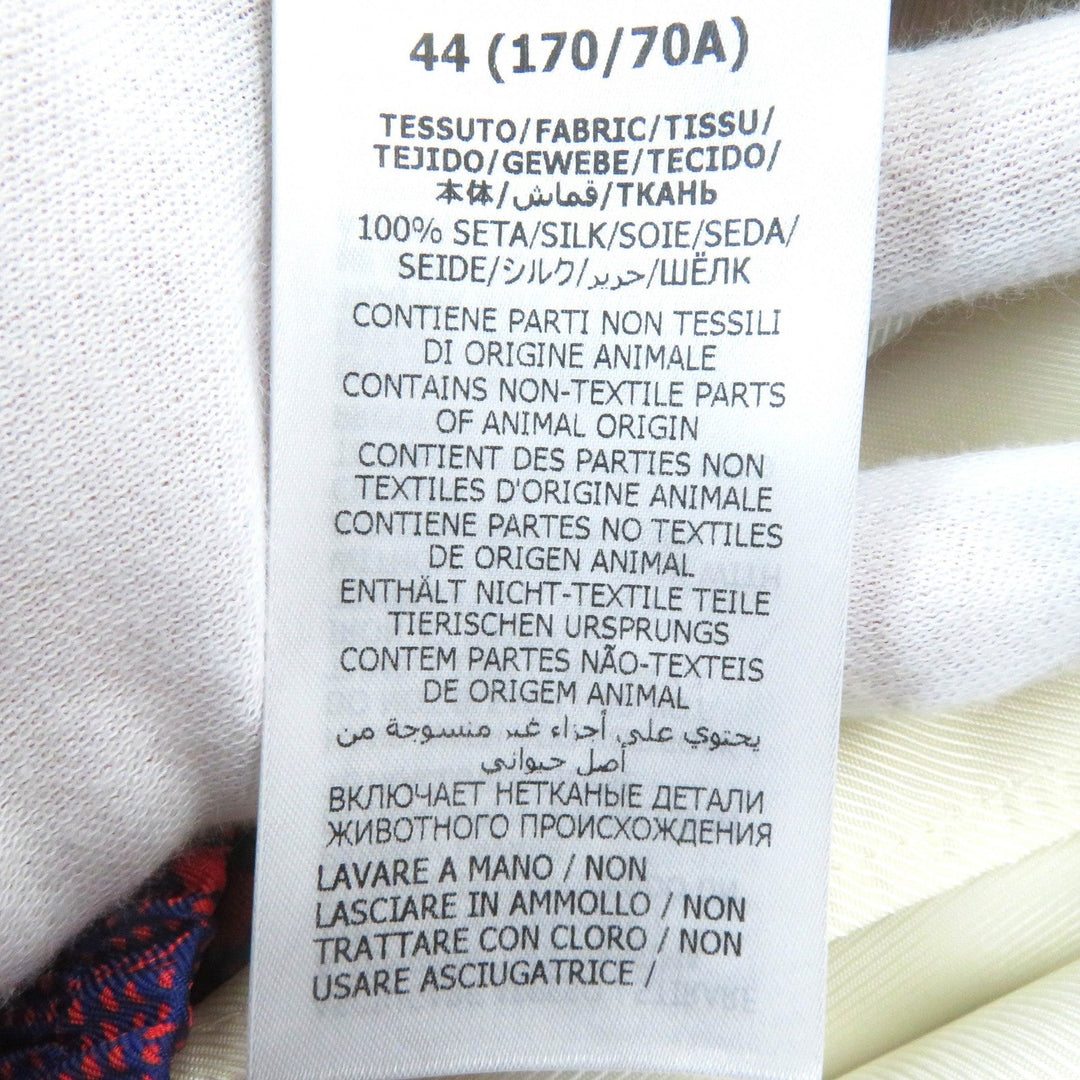 GUCCI Shorts 691440 Main: 100% silk Red purple mens 44 Used Authentic