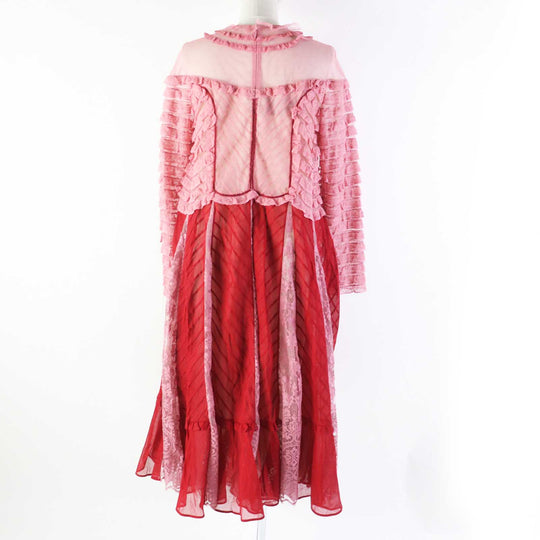 VALENTINO dress NBOVAFU5311 cotton Pink red 42