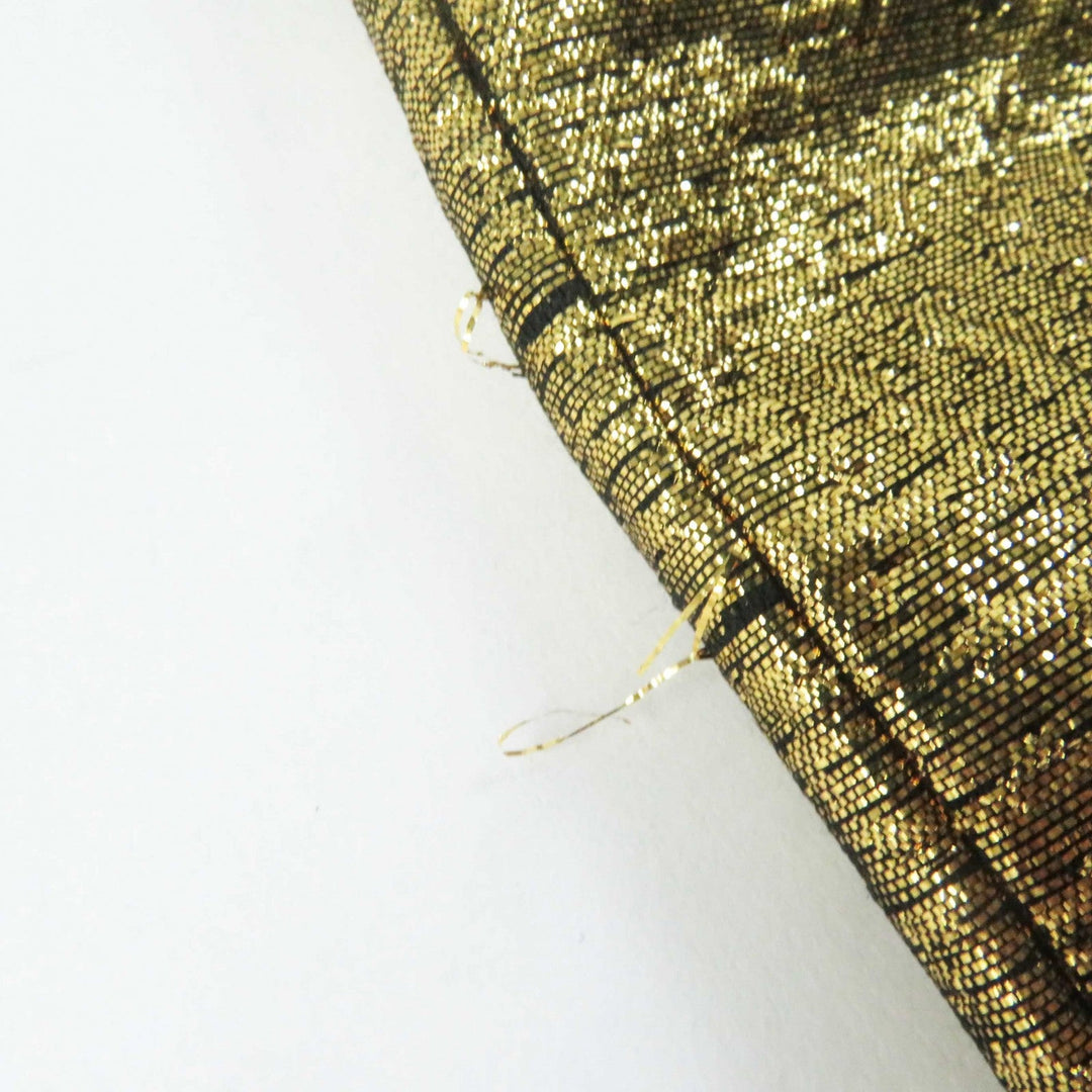 VALENTINO Tight Skirt VB3RA7B5663 Outer material: 40% polyester, Outer material: 29% cotton, Outer material: 2% nylon, Outer material: 10% rayon, Outer material: 19% metal fiber gold Women 42 Used Authentic