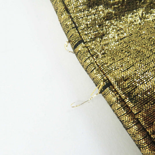 VALENTINO Tight Skirt VB3RA7B5663 Outer material: 40% polyester, Outer material: 29% cotton, Outer material: 2% nylon, Outer material: 10% rayon, Outer material: 19% metal fiber gold Women 42 Used Authentic