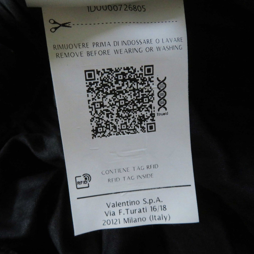 VALENTINO Pleated skirt SB3MD00Y4TJ Outer material: Polyester 100% black Women M Used Authentic