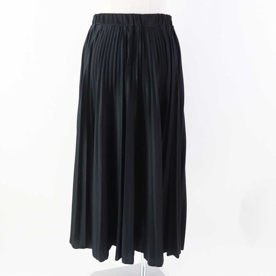 VALENTINO Pleated skirt SB3MD00Y4TJ Outer material: Polyester 100% black Women M Used Authentic