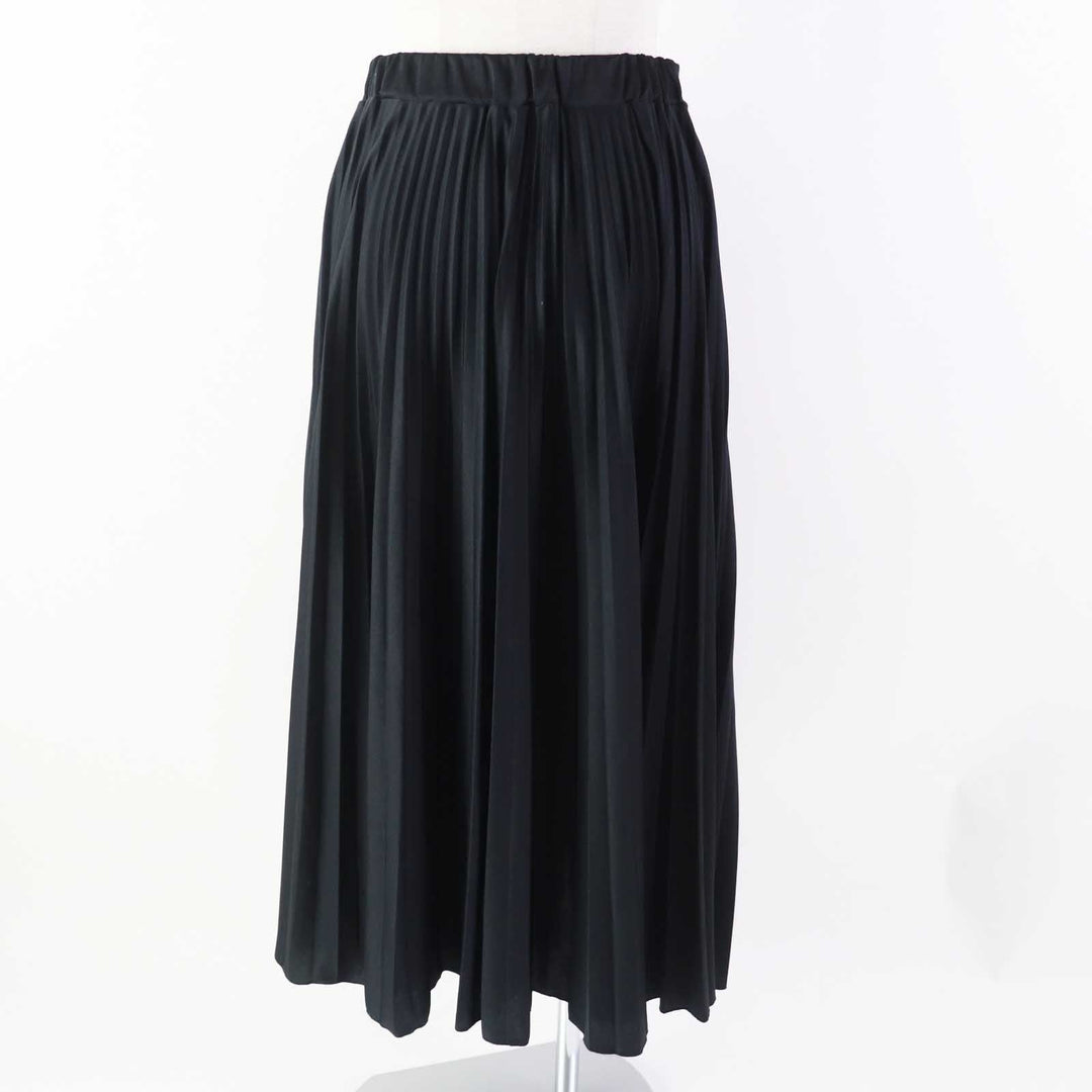 VALENTINO Pleated skirt SB3MD00Y4TJ Outer material: Polyester 100% black Women M Used Authentic