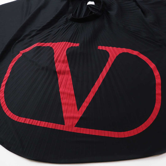 VALENTINO Pleated skirt SB3MD00Y4TJ Outer material: Polyester 100% black Women M Used Authentic