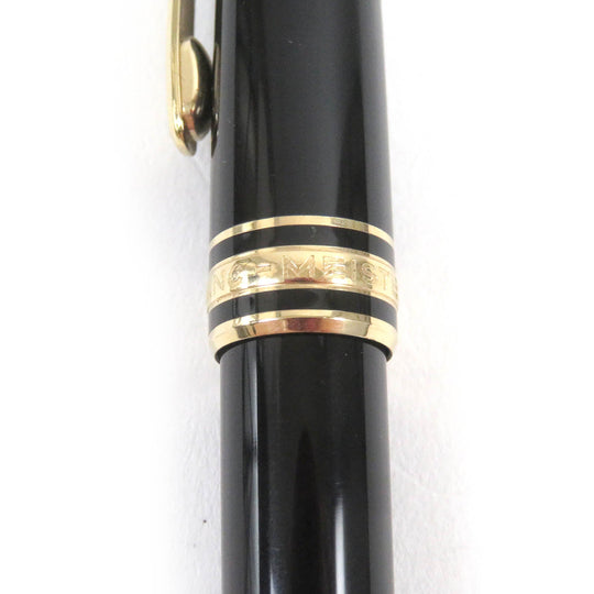 MONTBLANC fountain pen Pen point: K14 Black gold mens Used Authentic