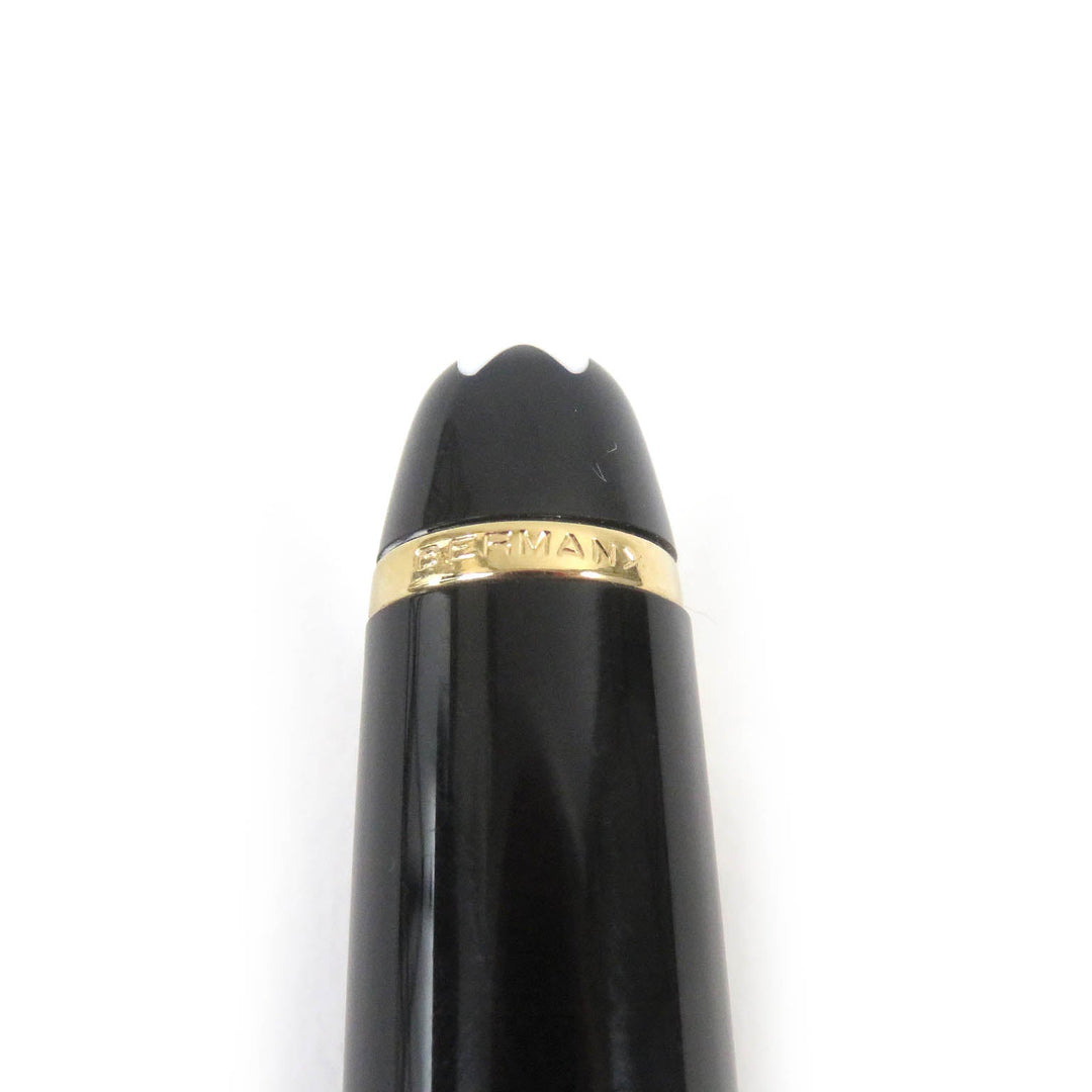MONTBLANC fountain pen Pen point: K14 Black gold mens Used Authentic