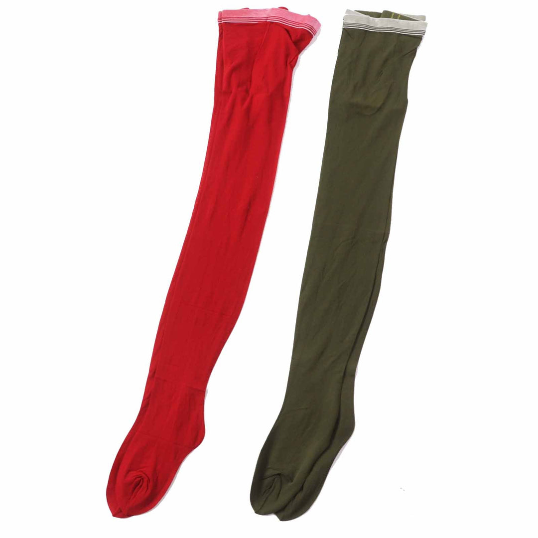 CHANEL Other fashion goods Main: 98% nylon, 2% cotton Red Khaki Women S Used Authentic
