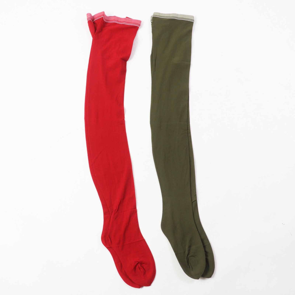 CHANEL Other fashion goods Main: 98% nylon, 2% cotton Red Khaki Women S Used Authentic