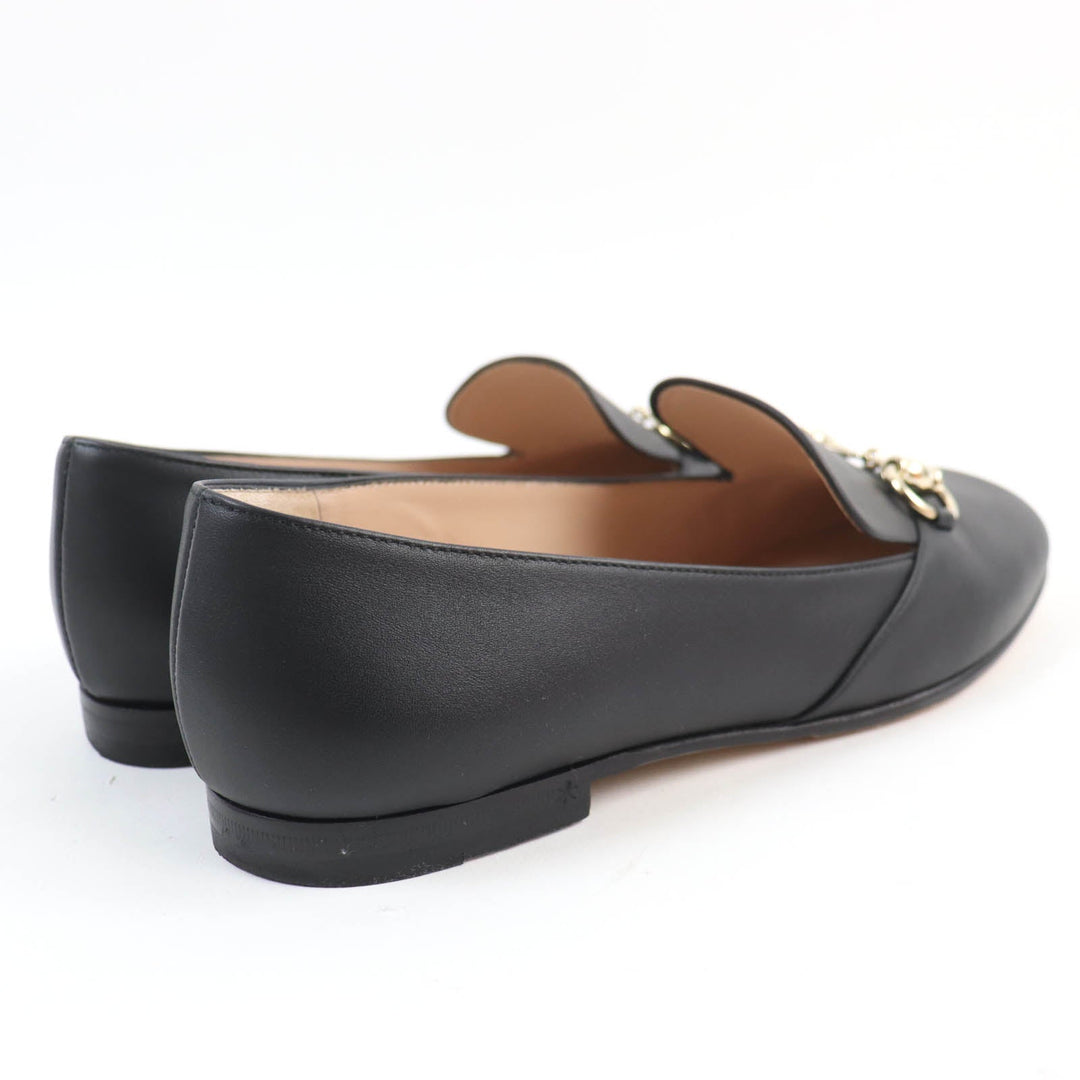 GUCCI pumps 466702 Main: Leather black Women 36.5 Used Authentic