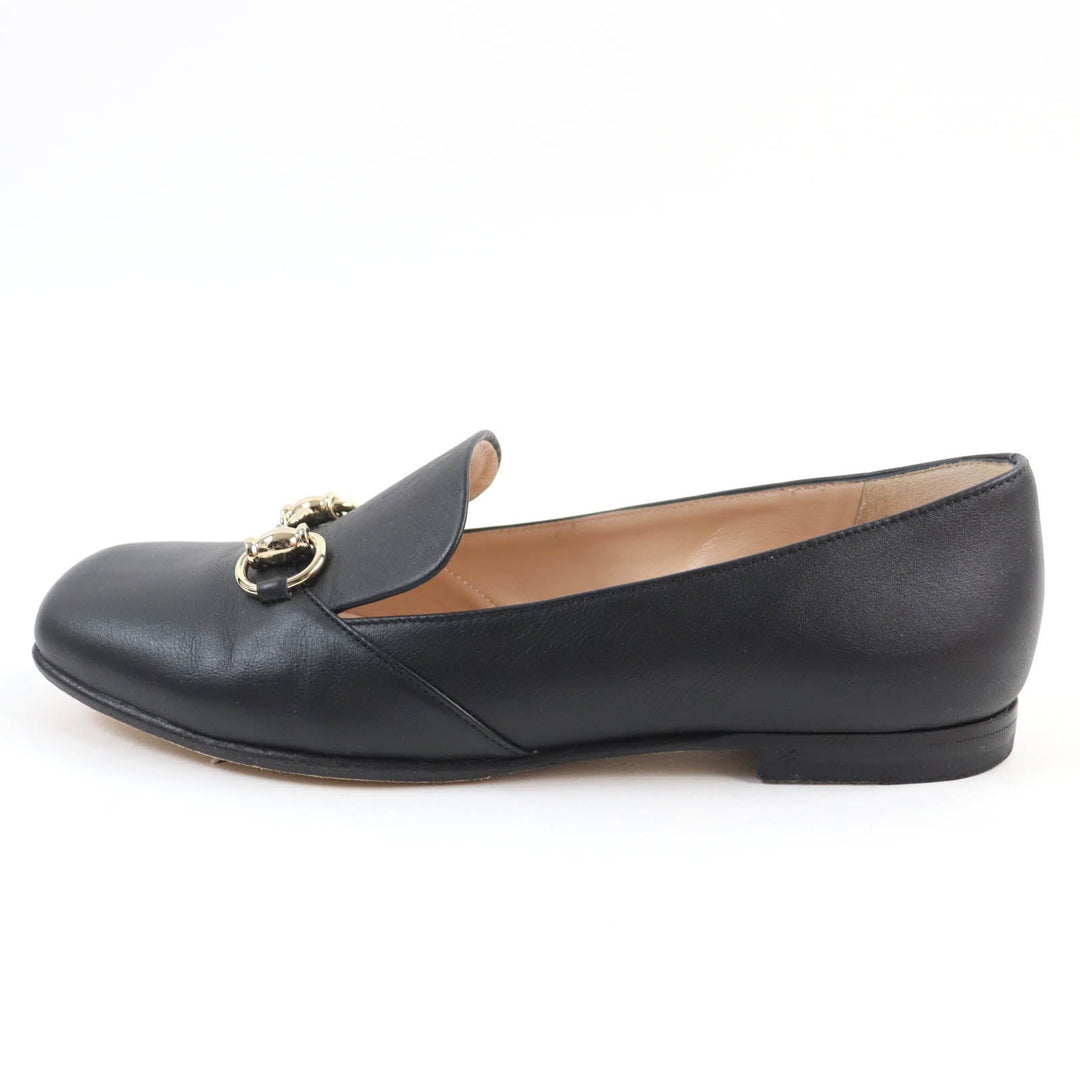 GUCCI pumps 466702 Main: Leather black Women 36.5 Used Authentic