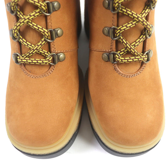 MONCLER Ankle boots Main:Nubuck Brown CLAUDIA ANKLE BOOTS Women 24 Used Authentic