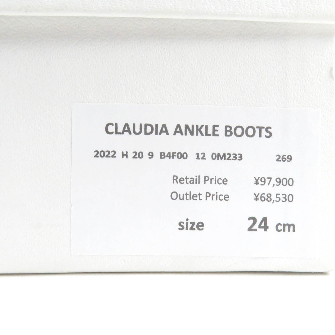 MONCLER Ankle boots Main:Nubuck Brown CLAUDIA ANKLE BOOTS Women 24 Used Authentic