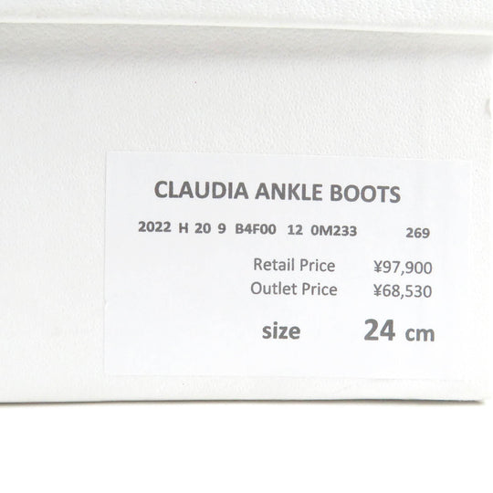 MONCLER Ankle boots Main:Nubuck Brown CLAUDIA ANKLE BOOTS Women 24 Used Authentic